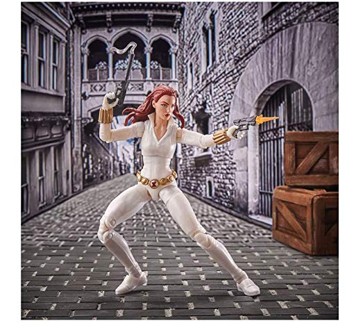 Marvel Legends Series Action Figure Black Widow White Suit Deadly Origin 15 cm
