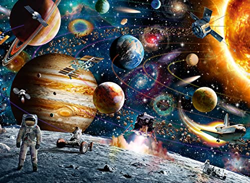 Ravensburger Space Jigsaw Puzzles For Kids Age 6 Years - 2X 100 Pieces XXL [Amazon Exclusive]