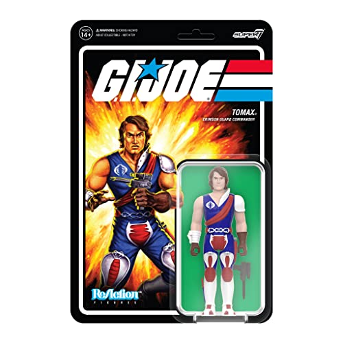 SUPER7 - G.I. Joe Tomax 3.75 in Reaction Figure