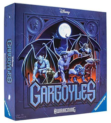 Ravensburger Disney Gargoyles - Immersive Family Strategy Board Games for Kids and Adults Age 10 Years Up - 2 to 5 Players