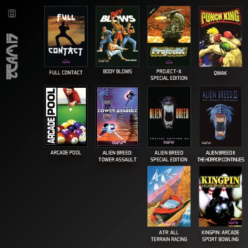 BLAZE Evercade Team 17 Amiga Collection 1