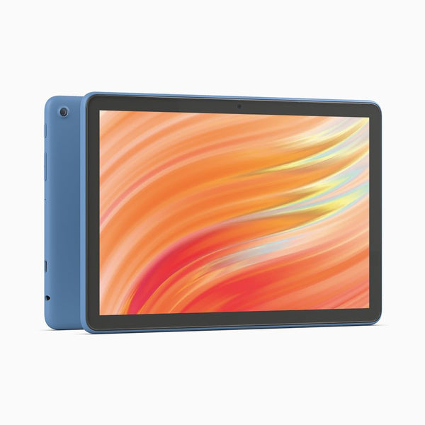 All-new Amazon Fire HD 10 tablet, built for relaxation, 10.1" vibrant Full HD screen, octa-core processor, 3 GB RAM, up to 13-h battery life, latest model (2023 release), 32 GB, Blue, without adverts