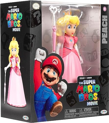 Super Mario Movie 5”/ 12.5cm Peach Action Figure with Umbrella Accessory