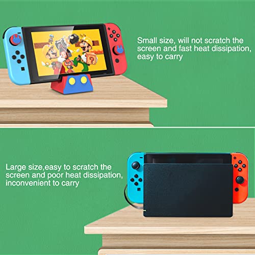 HEIYING Switch Charging Dock for Nintendo Switch/Switch Lite/Switch OLED, Portable Switch Charging Base Stand with Type C Port,Replacement Compatible with Official Nintendo Switch Dock.