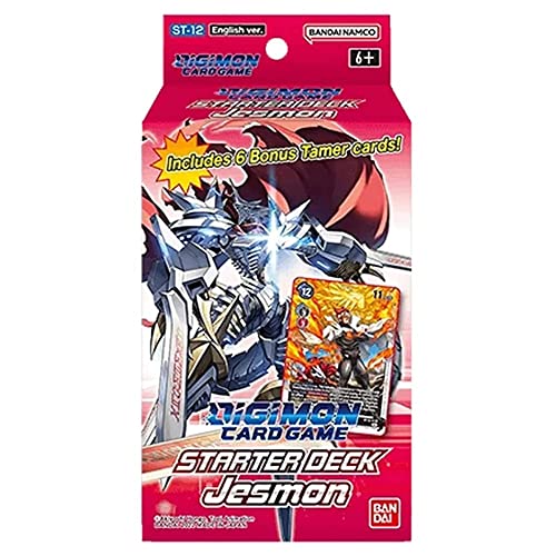 Bandai | Digimon Card Game: Starter Deck - Jesmon (ST12) | Trading Card Game | Ages 6+ | 2 Players | 20-30 Minutes Playing Time