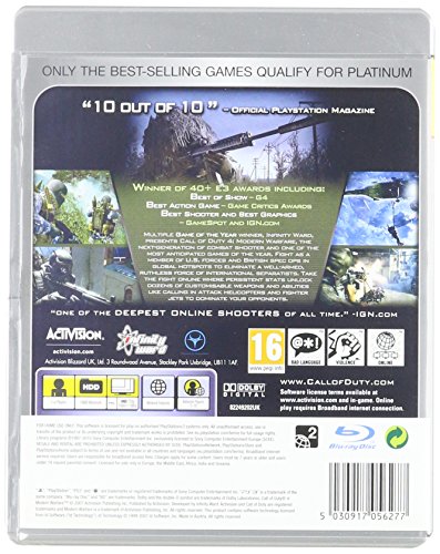 Call of Duty 4: Modern Warfare - Platinum (Playstation 3)