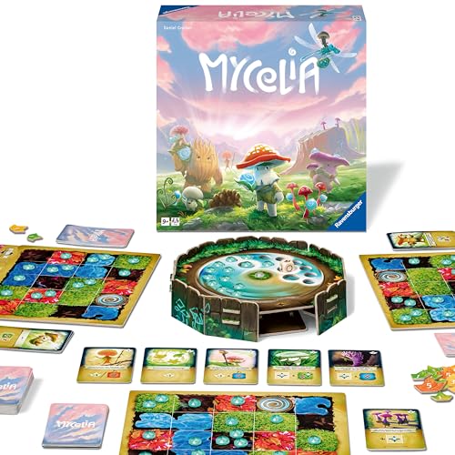 Ravensburger Mycelia Strategy Family Board Game for Adults and Kids Age 9 Years Up - New 2024