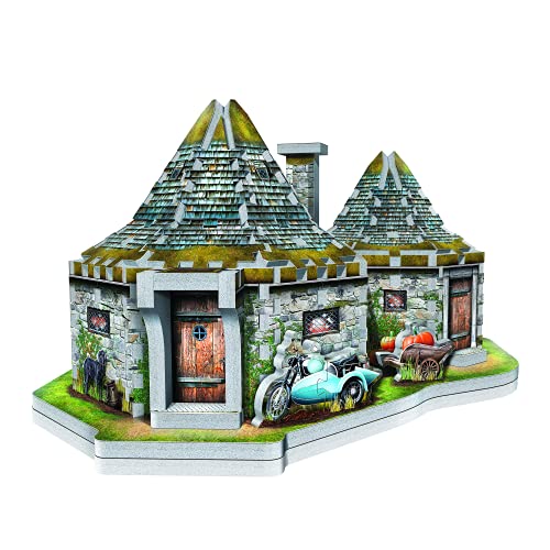 Wrebbit3D HOGHAG Hagrid's Hut Harry Potter Puzzle, Multicolor, (270-Piece)