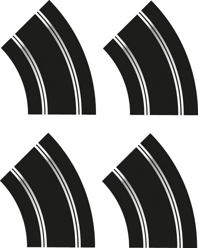 Scalextric C8198 Scalextric Standard Straight and R2 Curve Track Extension Pack - Replaces C8556 Acessories - Track & Track Accessories