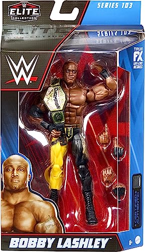 Mattel WWE Bobby Lashley Elite Collection Action Figure with Accessories, Articulation & Life-like Detail, 6-inch