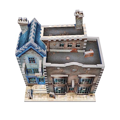 Wrebbit3D | Diagon Alley Collection: Ollivanders & Scribbulus (295pc) | 3D Puzzle | Ages 14+