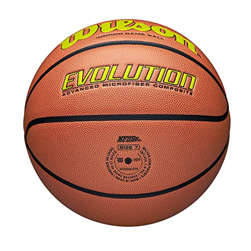 Wilson Basketball EVOLUTION 295 GAME BALL, Blended Leather, Indoor-Basketball