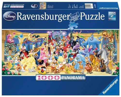 Ravensburger Disney Panoramic 1000 Piece Jigsaw Puzzle for Adults and for Kids Age 12 and Up, Multicoloured