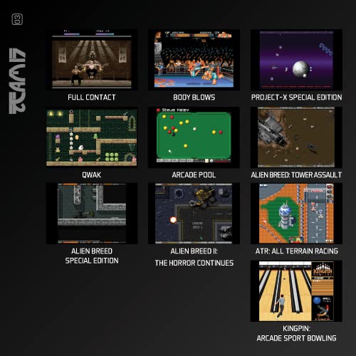 BLAZE Evercade Team 17 Amiga Collection 1