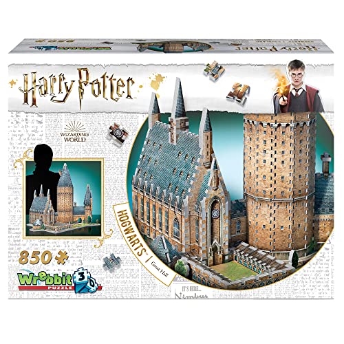 Wrebbit 3D | Harry Potter Hogwarts Hall Puzzle | Puzzle | Ages 14+