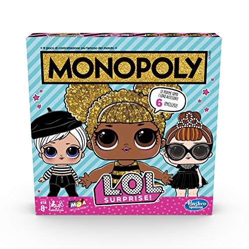 Hasbro Monopoly Monopoly L.O.L, multicoloured, E7572103