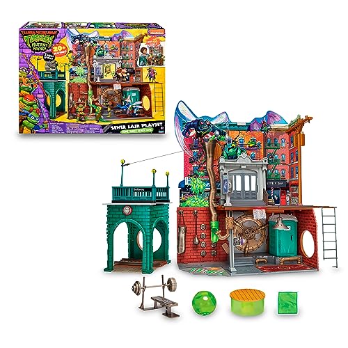 Teenage Mutant Ninja Turtles TU802000 TMNT Headquarters Playset