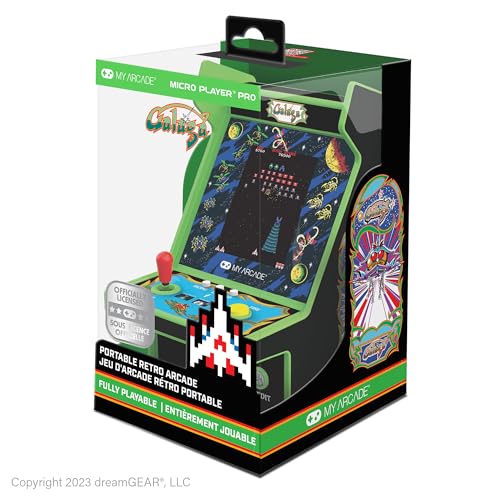 My Arcade DGUNL-4195 Galaga/Galaxian Micro Player Pro Portable Retro Arcade