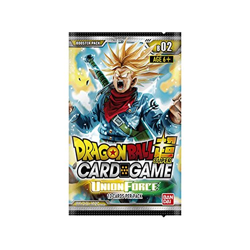 BANDAI BCLDBBO7351 Dragon Ball Super CG: Booster Pack B02 Union Force, Multicoloured