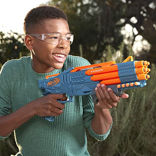 Nerf Elite 2.0 Ranger PD-5 Blaster, 5- Barrel Blasting, 10 Nerf Elite Darts, Easy To Use, Dart Storage, Pump Action