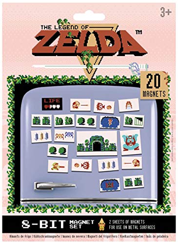 Zelda (Retro) Magnet Set of 20