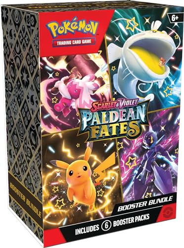 Pokémon TCG: Scarlet & Violet—Paldean Fates Booster Bundle (6 Booster Packs)