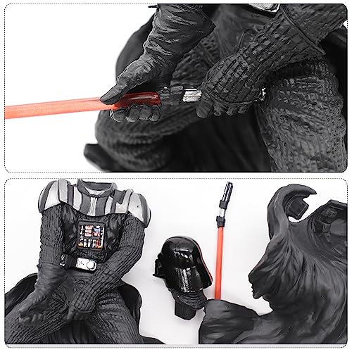 Hilloly The Black Series Toy Collectible with Fun Characters Statue Figure Toys Gift for fan Toys for Kids Ages 4 and Up （17 CM ）