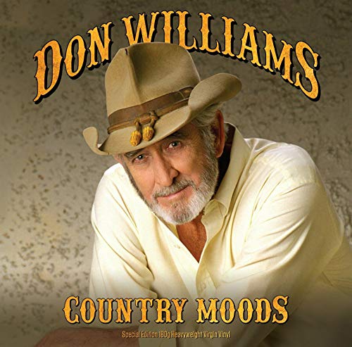 Don Williams Country Moods LP Special Limited Edition 180g Heavyweight Virgin Vinyl (Rare & Collectable / Pressed In Ireland) [VINYL]