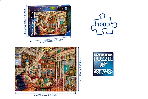 Ravensburger The Fantasy Bookshop 1000 Piece Jigsaw Puzzle for Adults and Kids Age 12 and Up