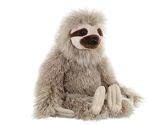 Wild Republic 12257 Sloth Plush, Soft Toy, Cuddlekins, Grey, 30 cm