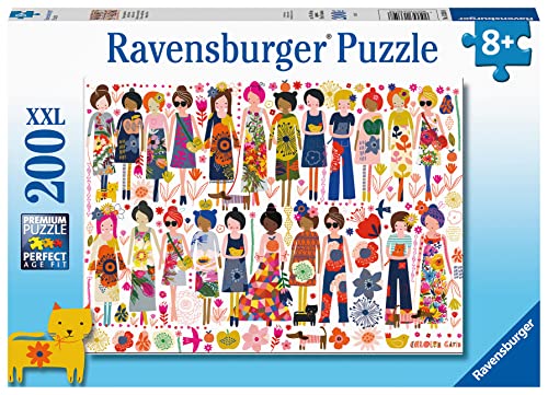 Ravensburger Flowers & Friends 200 Piece Jigsaw Puzzle for Children Age 8 Years Up