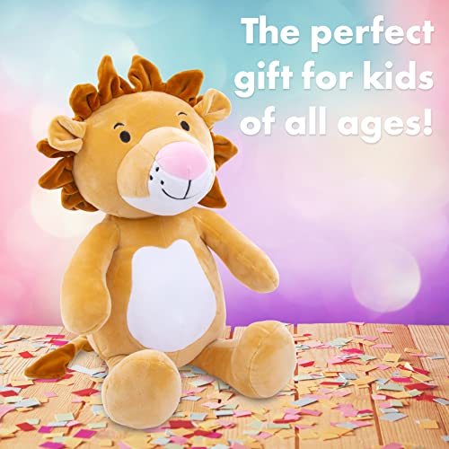 abeec Supersoft Lion Teddy - Teddy Bear - Soft Toys For Babies - Plush Toys - Stuffed Animal - Gifts For Girls - Gifts For Boys - Baby Teddy For Newborn