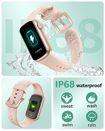 Smart Watch for Women Men Kids,Fitness Tracker Watch with 1.47"Full Screen, 24/7 Heart Rate Sleep Monitor,130+ Sport Modes Smartwatch,IP68 Waterproof Pedometer Activity Traker for Android iOS