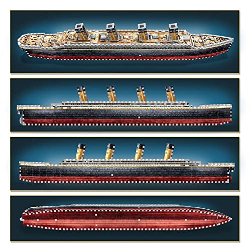 Wrebbit3D | Titanic (440pc) | 3D Puzzle | Ages 12+