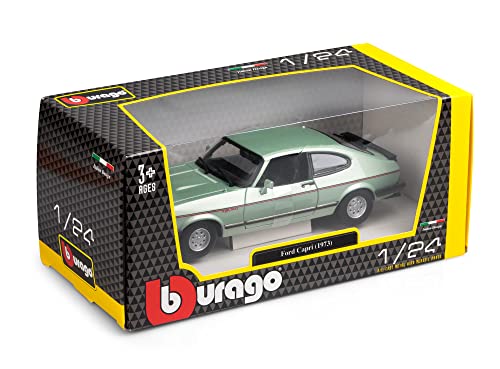 Bburago 15621093BL Ford 1:24 Capri (1982), Green