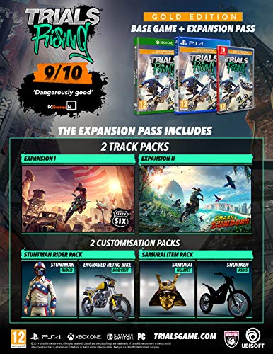 Trials Rising - Gold Edition (Includes 55+ additional Tracks & Sticker Artbook) Xbox1 (Xbox One)