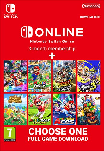 Multi-software + Nintendo Switch Online individual 90-day membership Multi-software + 3M | Nintendo Switch - Download Code