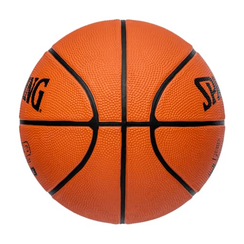 Spalding - TF-50 - Classic colour - Basketball - Size 6 - Basketball - Basketball - Beginner ball - Rubber material - Outer - Anti-slip - Excellent grip - Very durable.