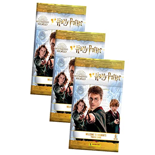 Panini Harry Potter Cards - Welcome to Hogwarts Trading Cards - Trading Cards Series 2 - Card Selection (3 Boosters)