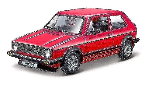 Bburago -1/24 Golf GTI MK1 1979 Car, 18-21089, Assorted Color