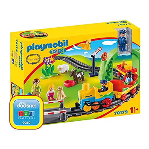 Playmobil 70179 1.2.3 My First Railway Colourful