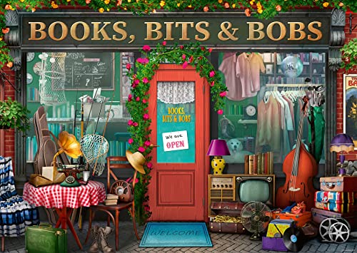 Ravensburger Books, Bits & Bobs 1000 Piece Jigsaw Puzzles for Adults and Kids Age 12 Years Up