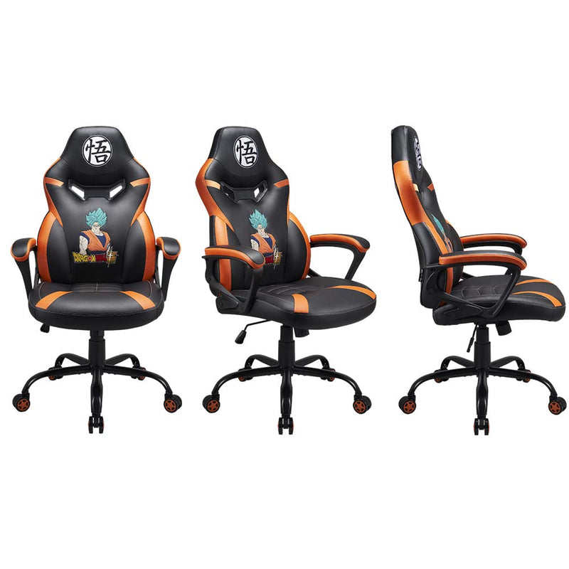 Subsonic DBZ - Dragon Ball Z - Junior gamer chair - Gaming office chair Black - Official License