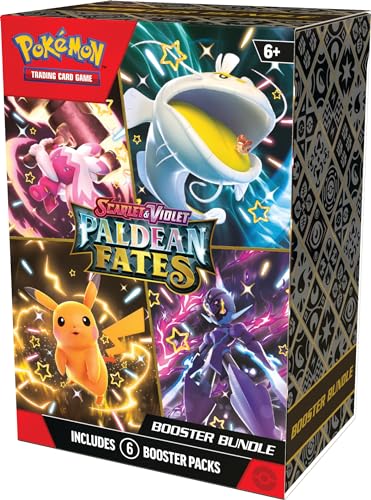Pokémon TCG: Scarlet & Violet—Paldean Fates Booster Bundle (6 Booster Packs)