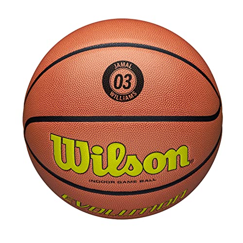 Wilson Basketball EVOLUTION 295 GAME BALL, Blended Leather, Indoor-Basketball