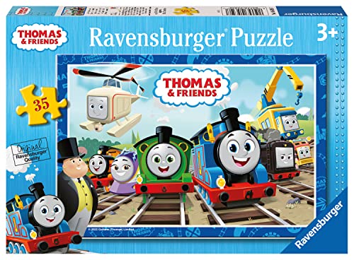 Ravensburger Thomas & Friends Jigsaw Puzzles For Kids Age 3 Years Up - 35 Pieces - Educational Toys For Toddlers
