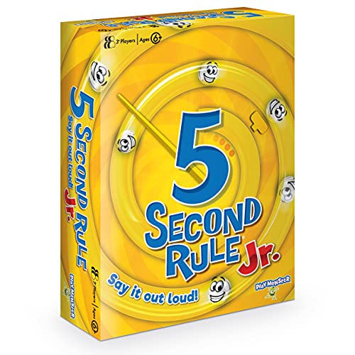 5 Second Rule Junior Family Game, GF002 , Multi color