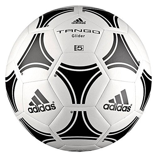 Adidas TANGO Glider Training Football Ball, White/Black, 5