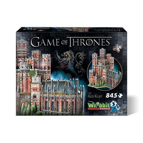 Wrebbit3D | Game of Thrones: Red Keep (845pc) | 3D Puzzle | Ages 14+