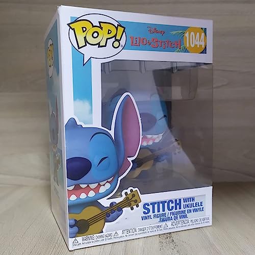 Funko Pop! Disney: Stitch With Ukulele - Lilo and Stitch - Collectable Vinyl Figure - Gift Idea - Official Merchandise - Toys for Kids & Adults - Movies Fans - Model Figure for Collectors and Display